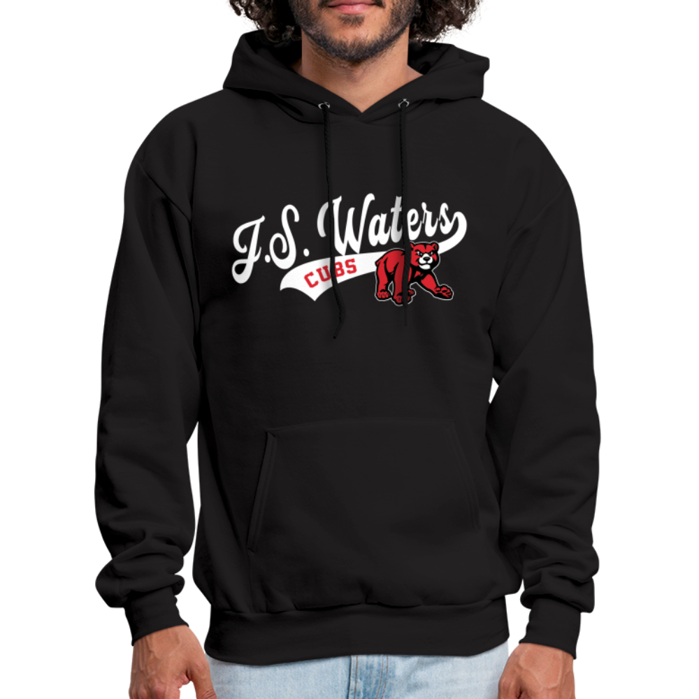 JS Waters Swoosh Hoodie Black - black