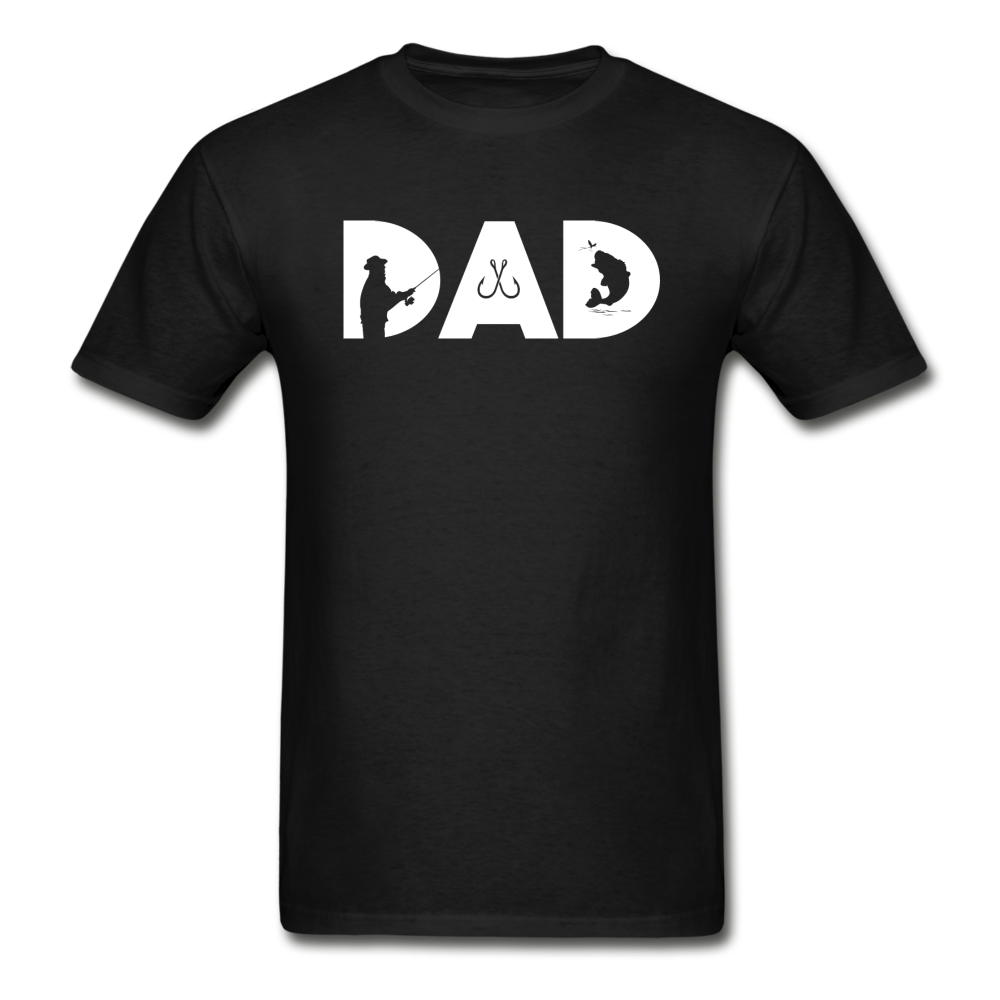 Fishing Dad Shirt - black