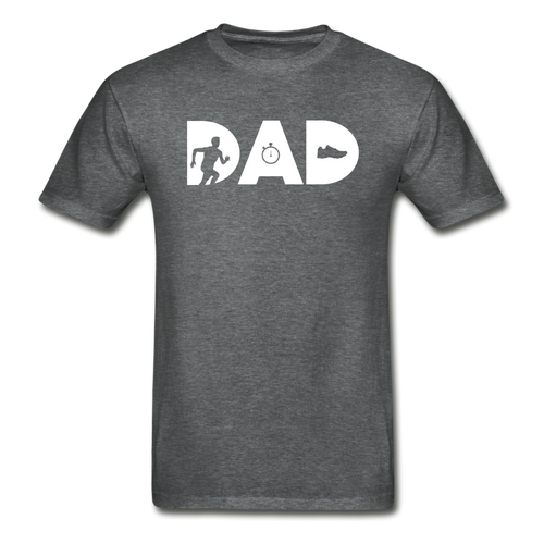 Running Dad Shirt - deep heather