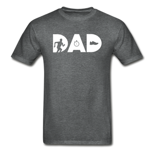 Running Dad Shirt - deep heather