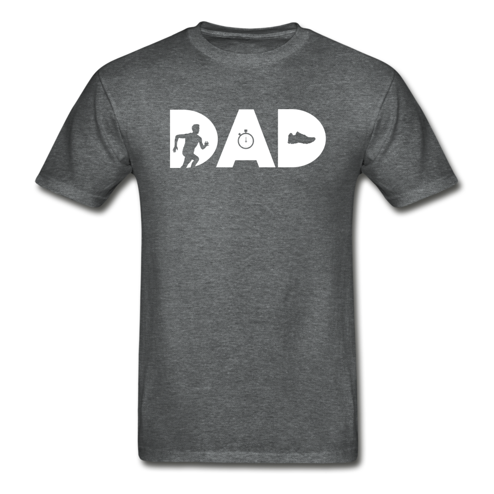 Running Dad Shirt - deep heather