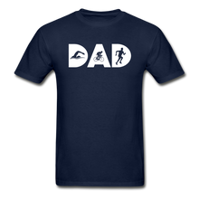 Load image into Gallery viewer, Triathlon Dad Shirt - navy