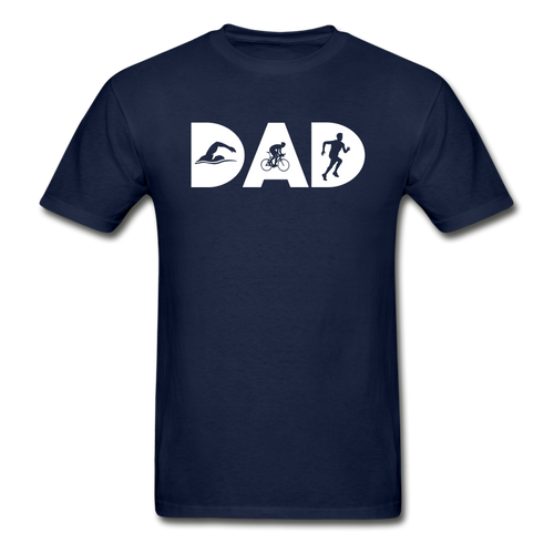 Triathlon Dad Shirt - navy