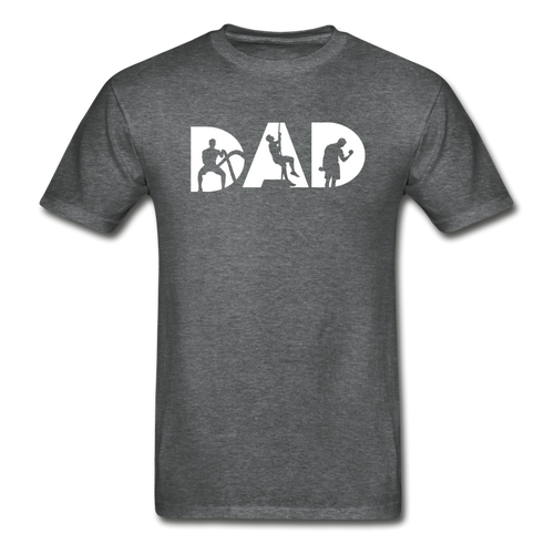 Crossfit Dad Shirt - deep heather