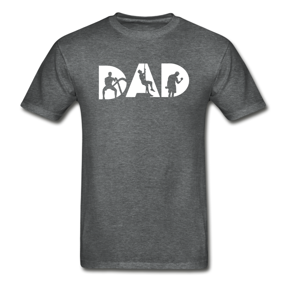 Crossfit Dad Shirt - deep heather