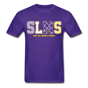 SLMS INITIALS PURPLE - purple