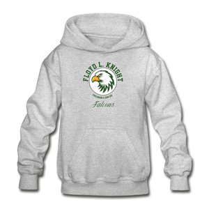 Youth Floyd Knight Falcons Hoodie - heather gray