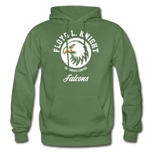 Load image into Gallery viewer, Floyd Knight Falcon Circle Hoodie - military green