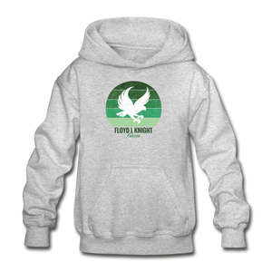 Youth Floyd Knight Falcon Sunset Hoodie - heather gray