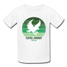 Load image into Gallery viewer, Youth FLK Falcon Sunset Tee - white