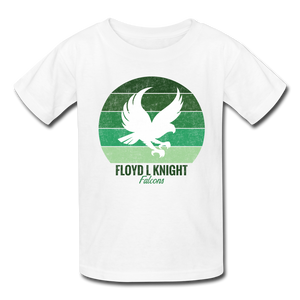 Youth FLK Falcon Sunset Tee - white