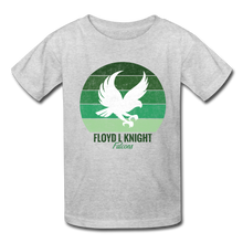 Load image into Gallery viewer, Youth FLK Falcon Sunset Tee - heather gray