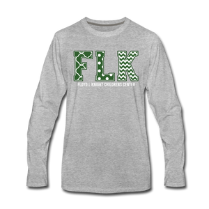 FLK Initial LST - heather gray