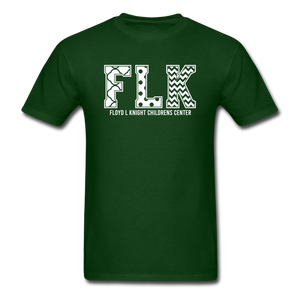 FLK Initial Tee - forest green