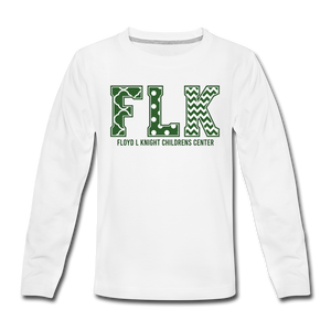 Youth FLK Initial LST - white