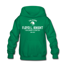 Load image into Gallery viewer, Youth FLK Throwback Hoodie - kelly green