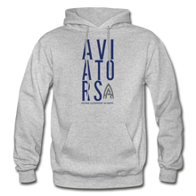 Load image into Gallery viewer, ALA Stacked Text Hoodie - heather gray