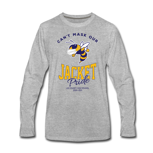 LCHS Masked Jacket - heather gray