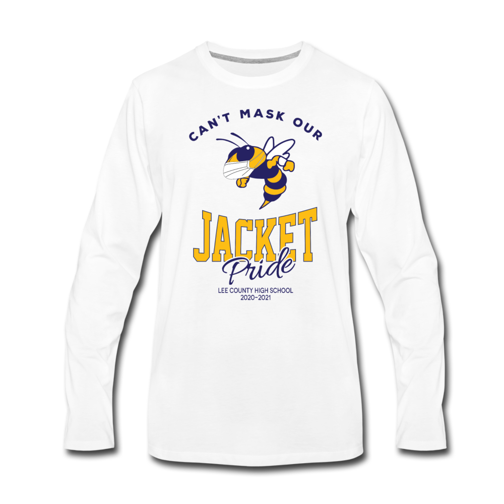 LCHS Masked Jacket - white