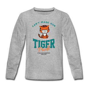 Youth BTB Masked Baby Tiger - heather gray