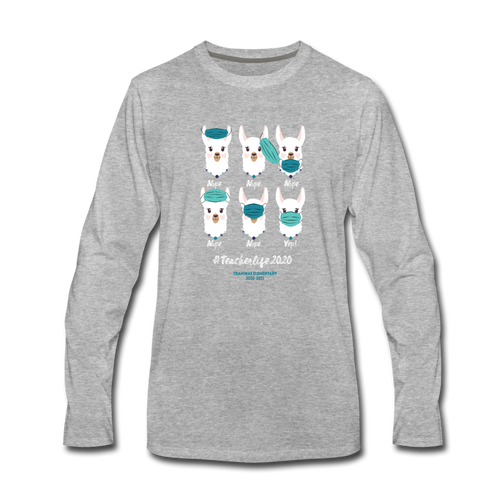 Tramway Masked Llama - heather gray