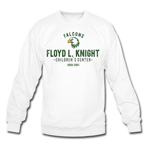 FLK Throwback Crewneck Sweatshirt - white