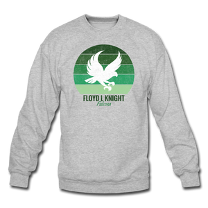 FLK Falcon Sunset Crewneck Sweatshirt - heather gray