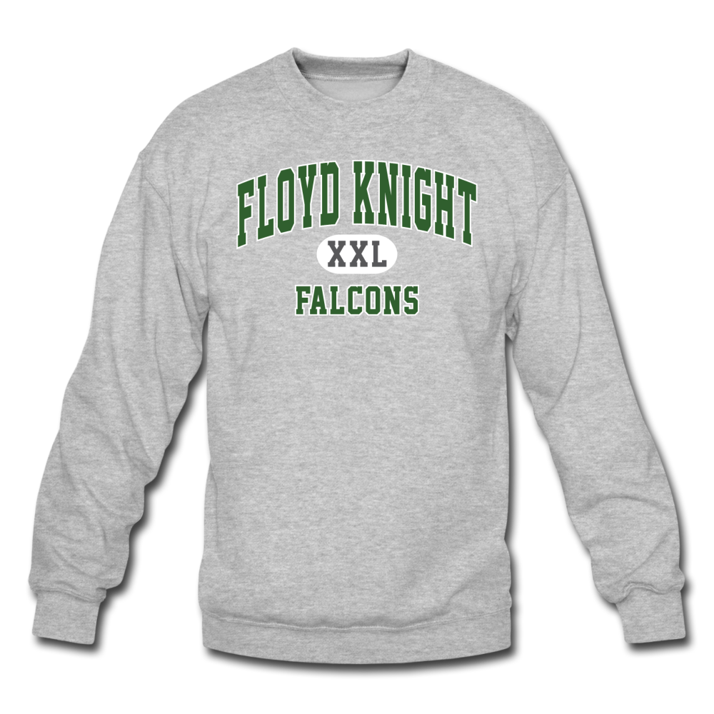 FLK Sporty Crewneck Sweatshirt - heather gray