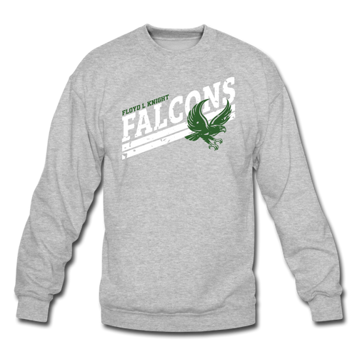 FLK Falcons Crewneck Sweatshirt - heather gray