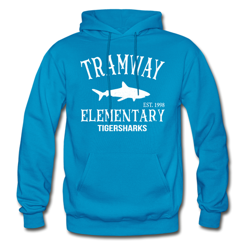 Tramway Vintage Hoodie - turquoise