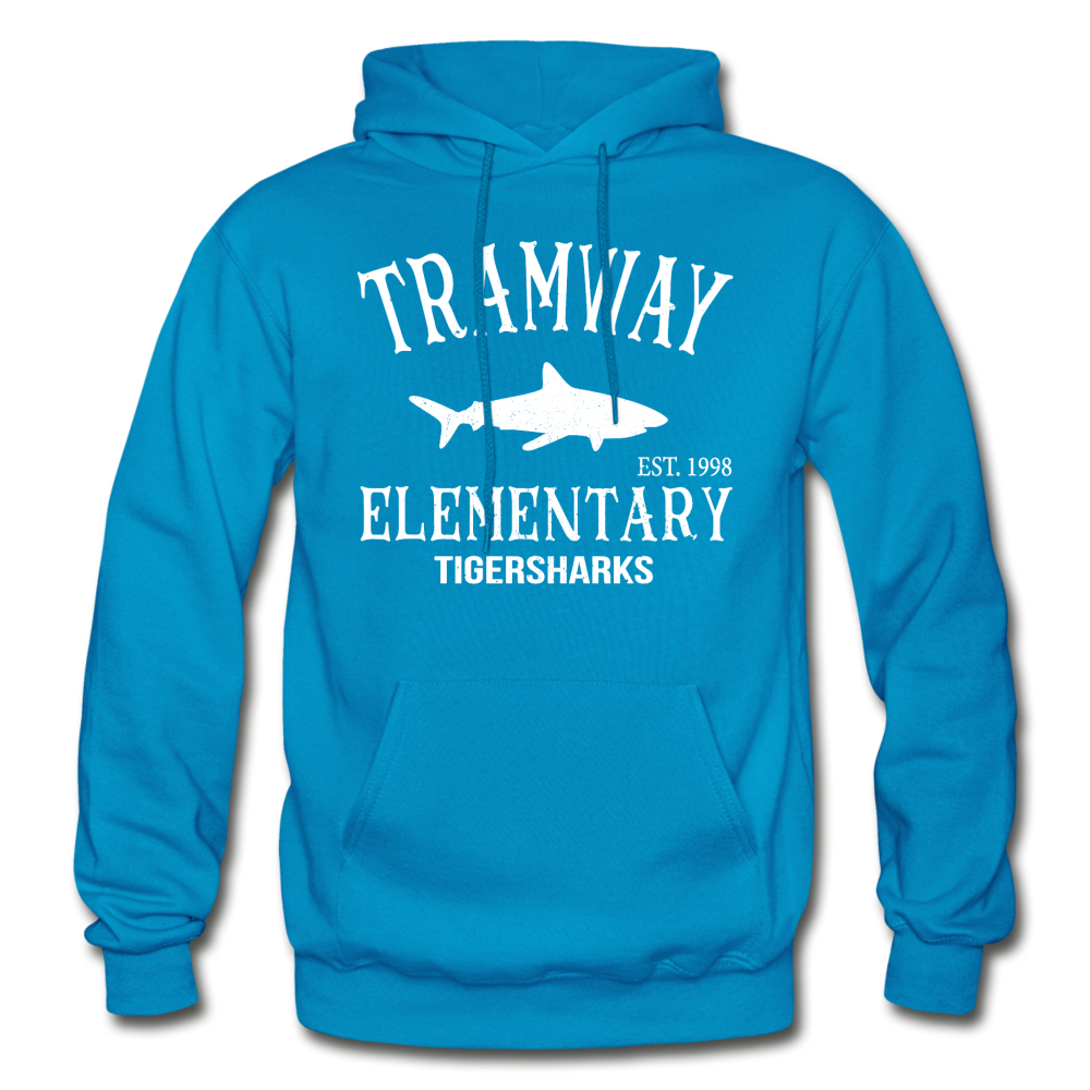 Tramway Vintage Hoodie - turquoise