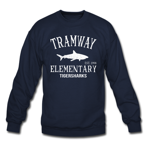 Tramway Vintage Crewneck Sweatshirt - navy