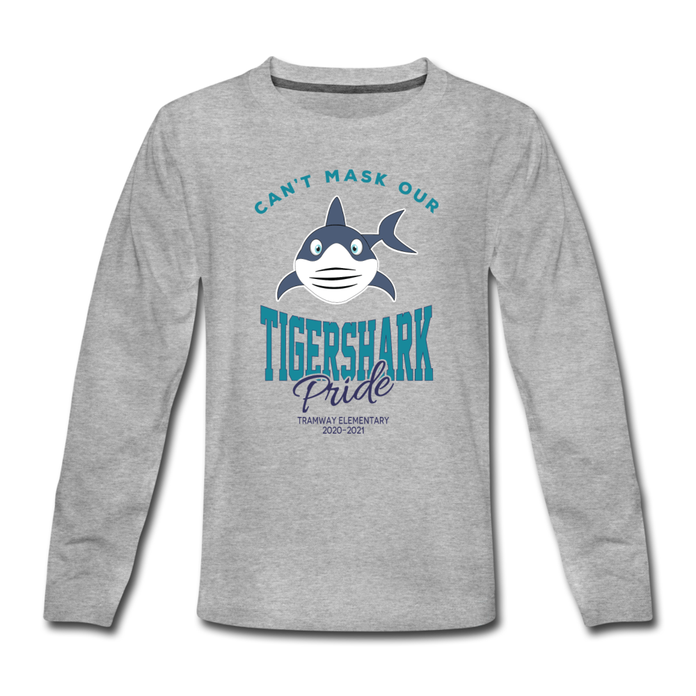 Youth Tramway Masked Shark Long Sleeve T-Shirt