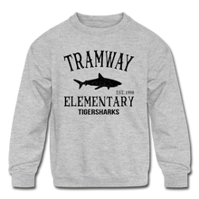 Load image into Gallery viewer, Youth Tramway Vintage Crewneck Sweatshirt Grey - heather gray