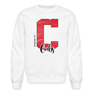 J.S. Waters Distressed Big C Sweatshirt - white