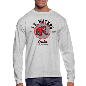 JS Waters Distressed Retro Long Sleeve - heather gray