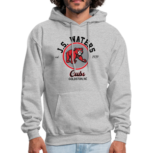 JS Waters Distressed Retro Hoodie - heather gray