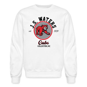 J.S. Waters Distressed Retro Sweatshirt - white