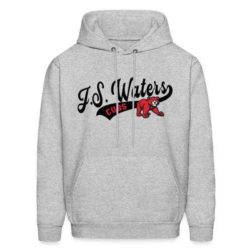 JS Waters Swoosh Hoodie - heather gray