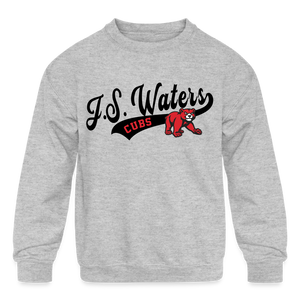 J.S. Waters Swoosh Youth Sweatshirt - heather gray