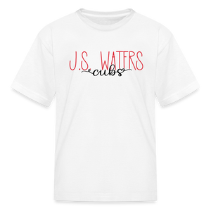 JS Waters Youth Text - white