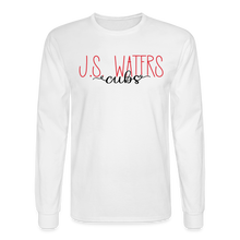 Load image into Gallery viewer, JS Waters Text Long Sleeve - white