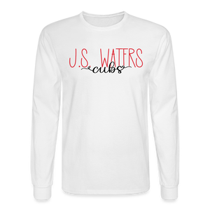 JS Waters Text Long Sleeve - white