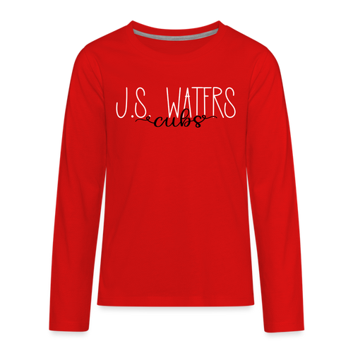 J.S. Waters Text Youth Long Sleeve Tee 2.0