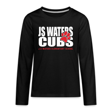 Load image into Gallery viewer, J.S. Waters Text W/ Paw Youth Long Sleeve Tee 2.0
