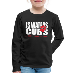 J.S. Waters Text W/ Paw Youth Long Sleeve Tee 2.0