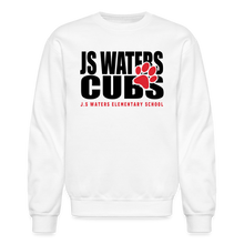 Load image into Gallery viewer, J.S. Waters Text W/ Paw Sweatshirt - white