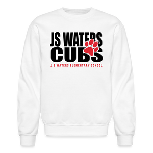 J.S. Waters Text W/ Paw Sweatshirt - white