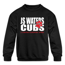 Load image into Gallery viewer, J.S. Waters Text W/ Paw Youth Sweatshirt 2.0