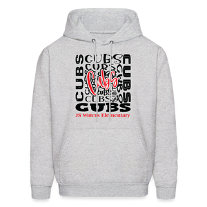 JS Waters Typography Hoodie - ash